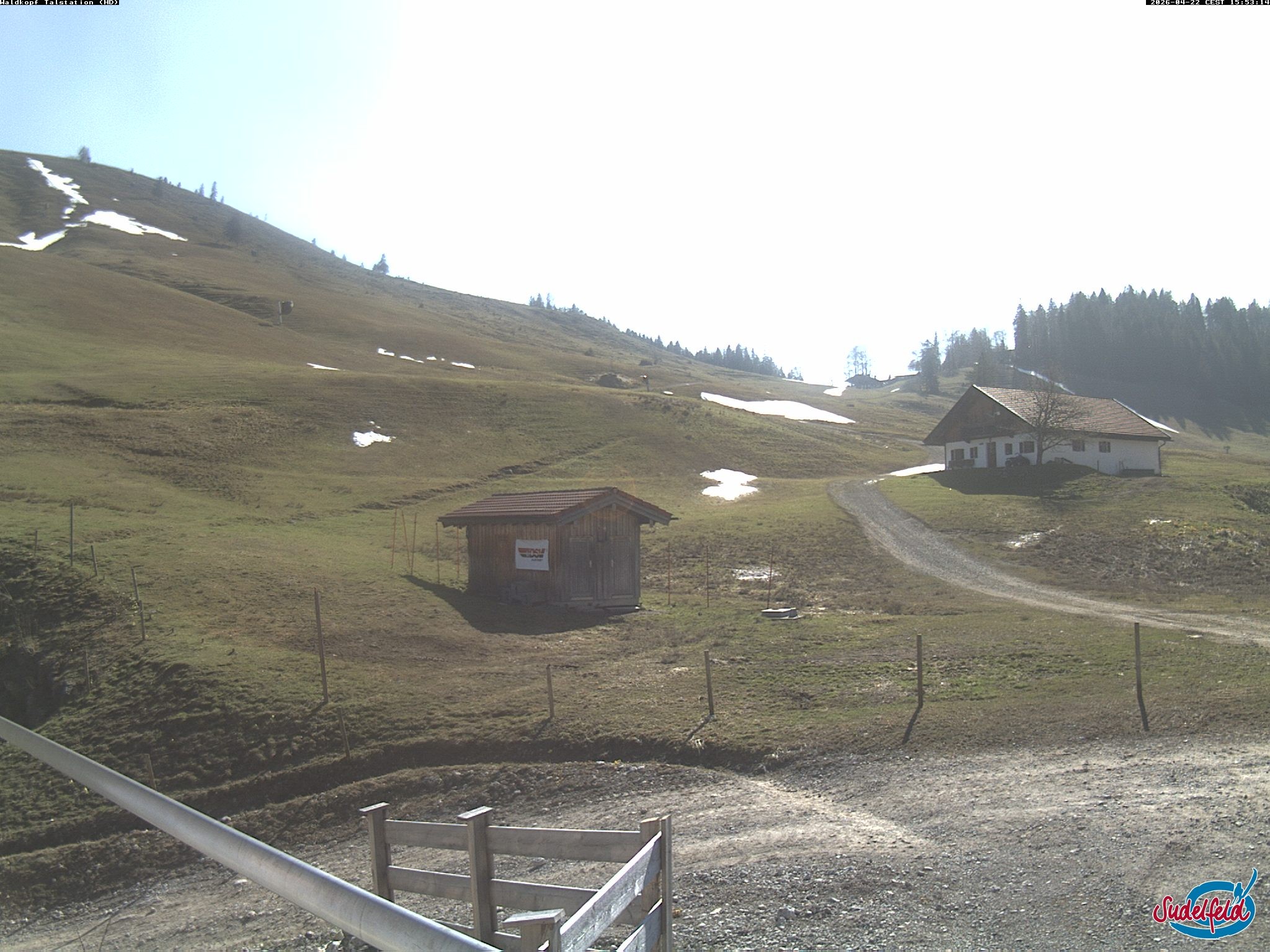 Archiv Foto Webcam Sudelfeld: Waldkopf Talstation