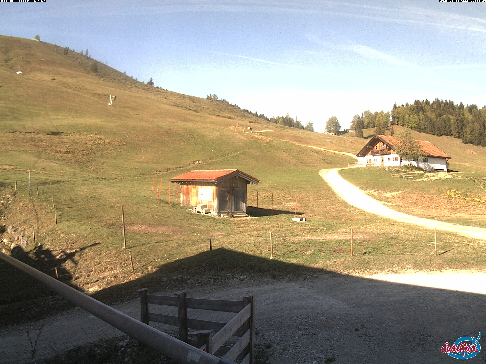 Archiv Foto Webcam Sudelfeld: Waldkopf Talstation