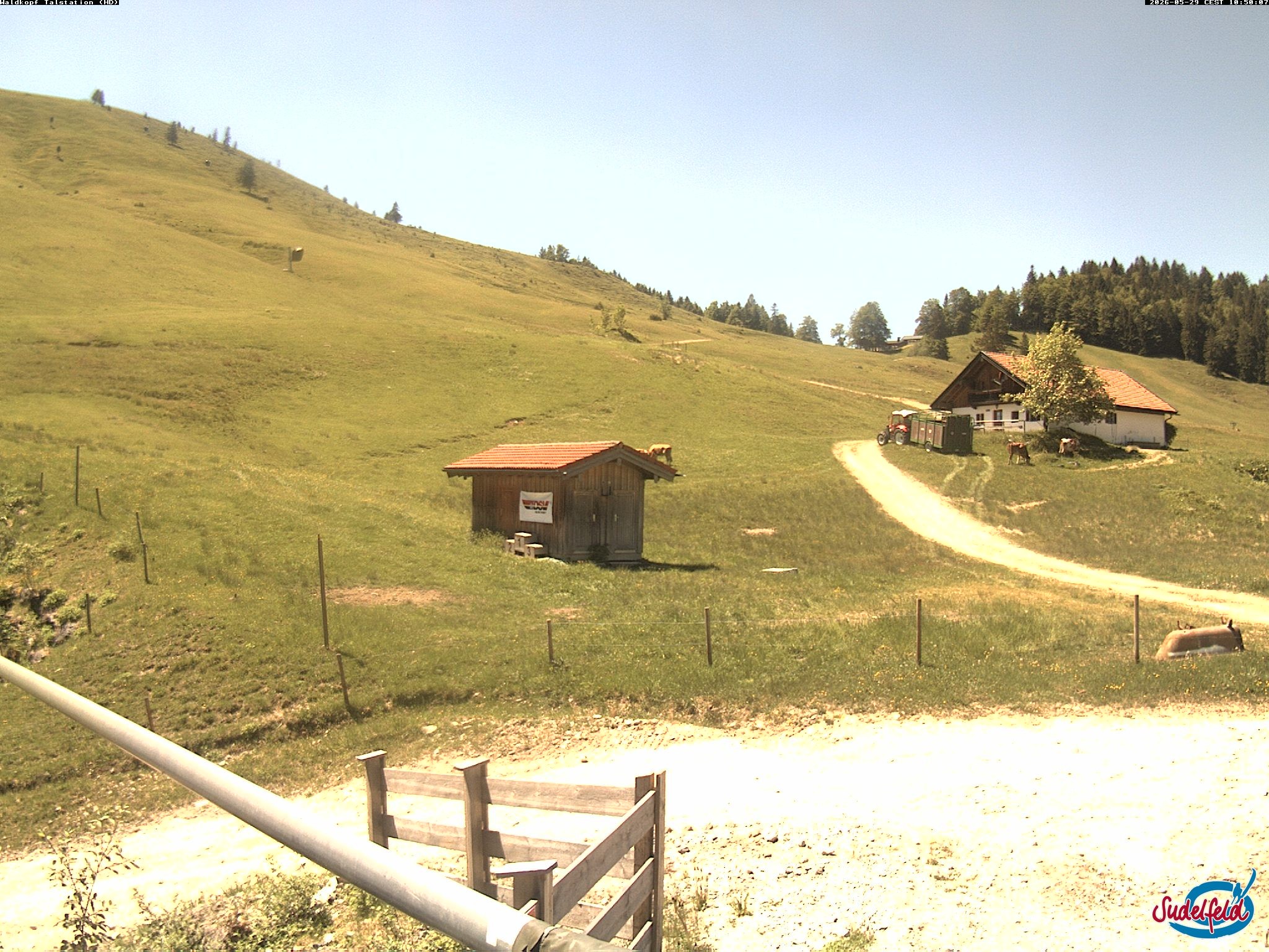 Archiv Foto Webcam Sudelfeld: Waldkopf Talstation