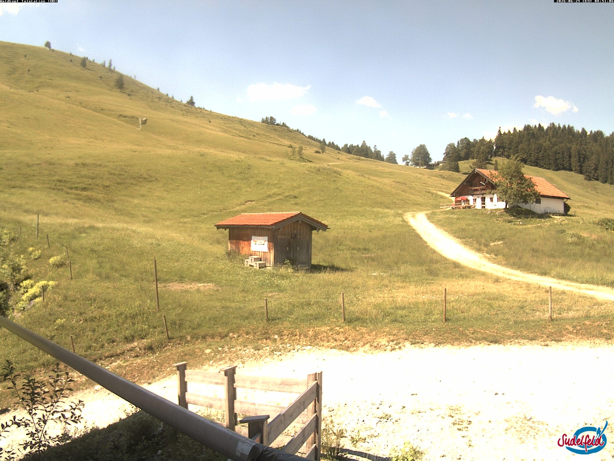 Archiv Foto Webcam Sudelfeld: Waldkopf Talstation