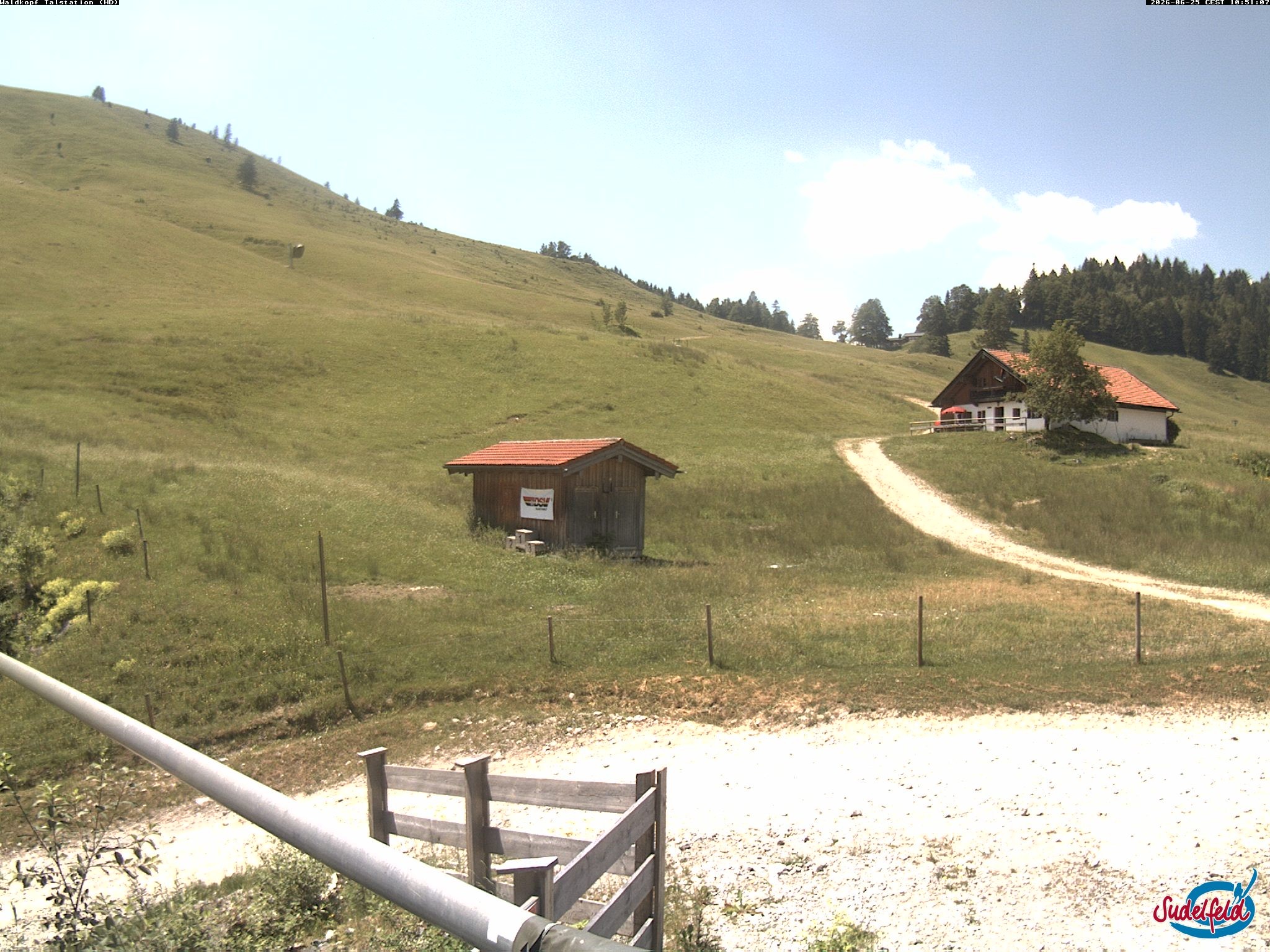 Archiv Foto Webcam Sudelfeld: Waldkopf Talstation
