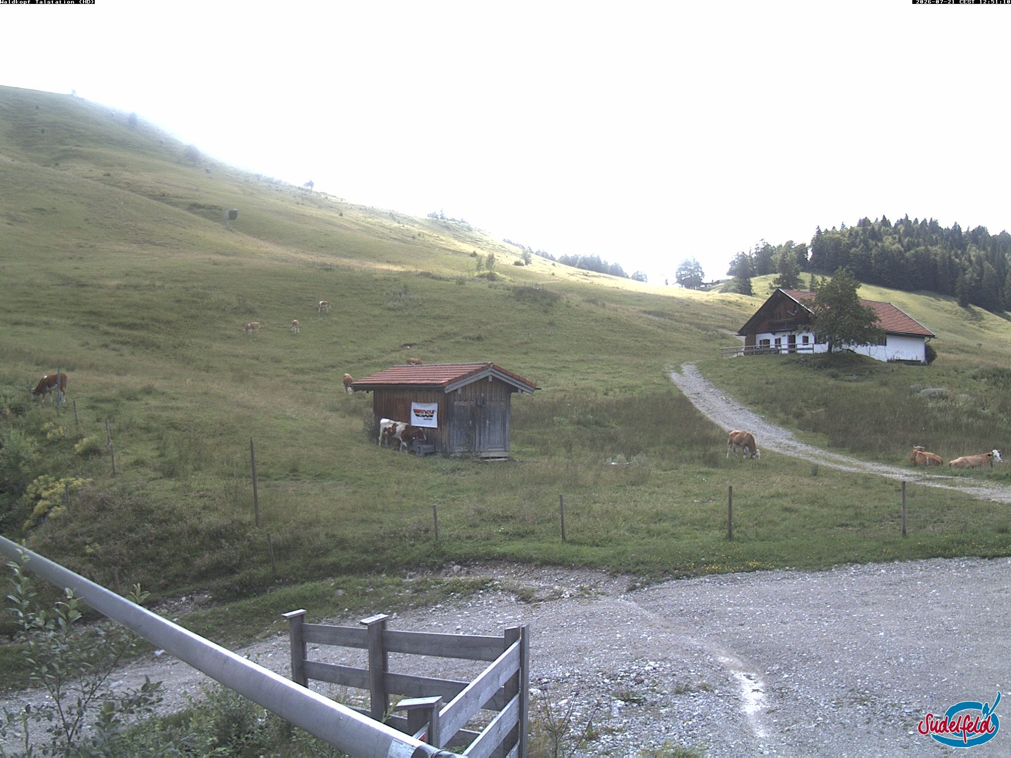 Archiv Foto Webcam Sudelfeld: Waldkopf Talstation