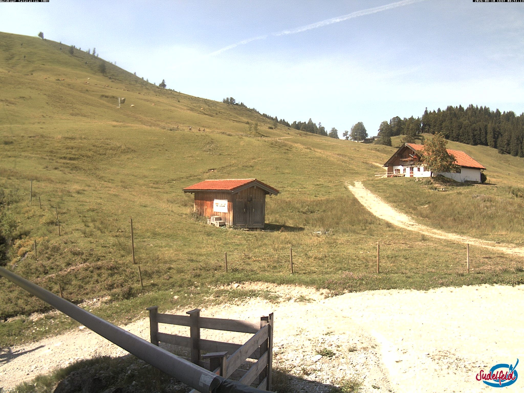 Archiv Foto Webcam Sudelfeld: Waldkopf Talstation