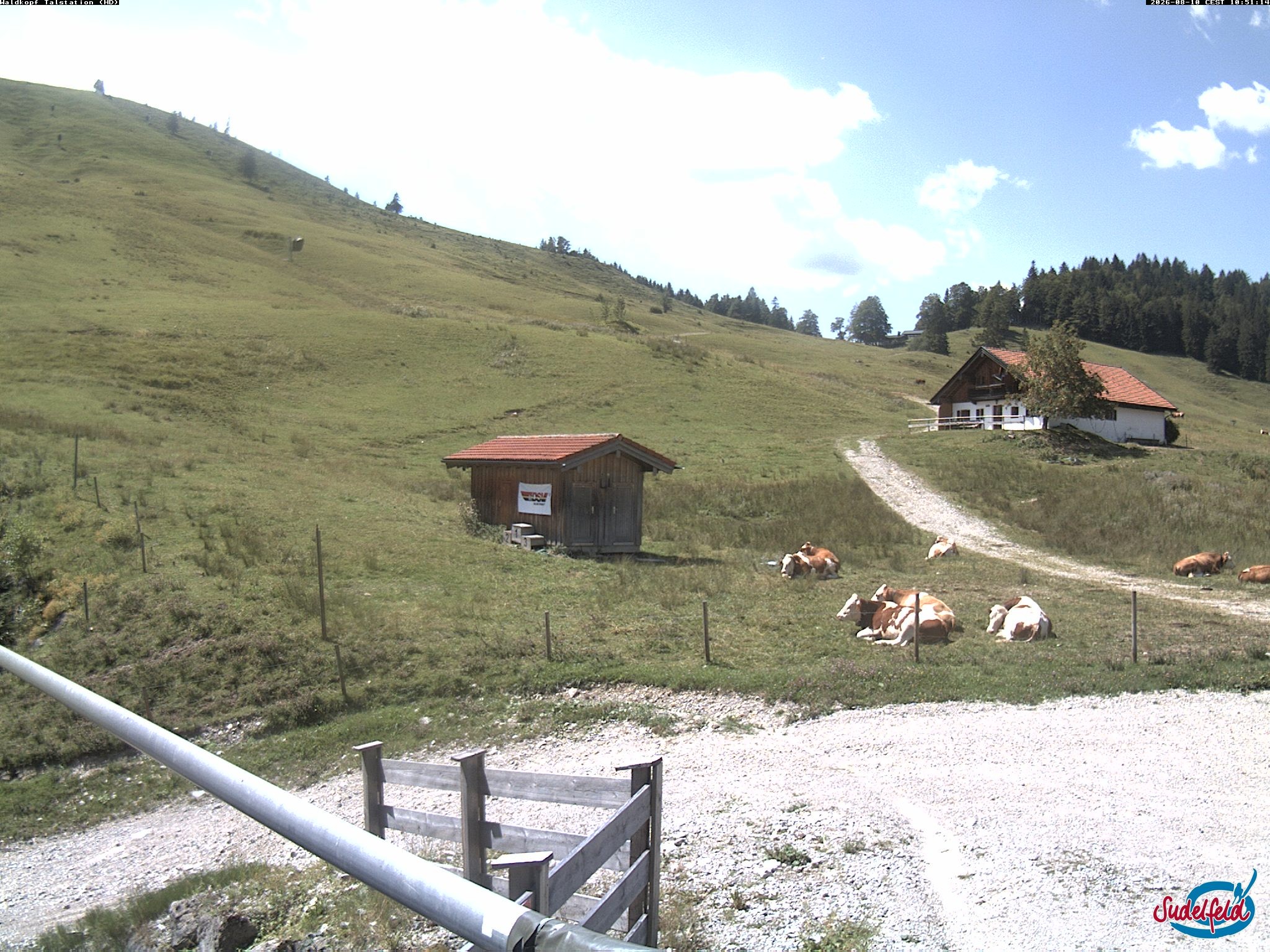 Archiv Foto Webcam Sudelfeld: Waldkopf Talstation