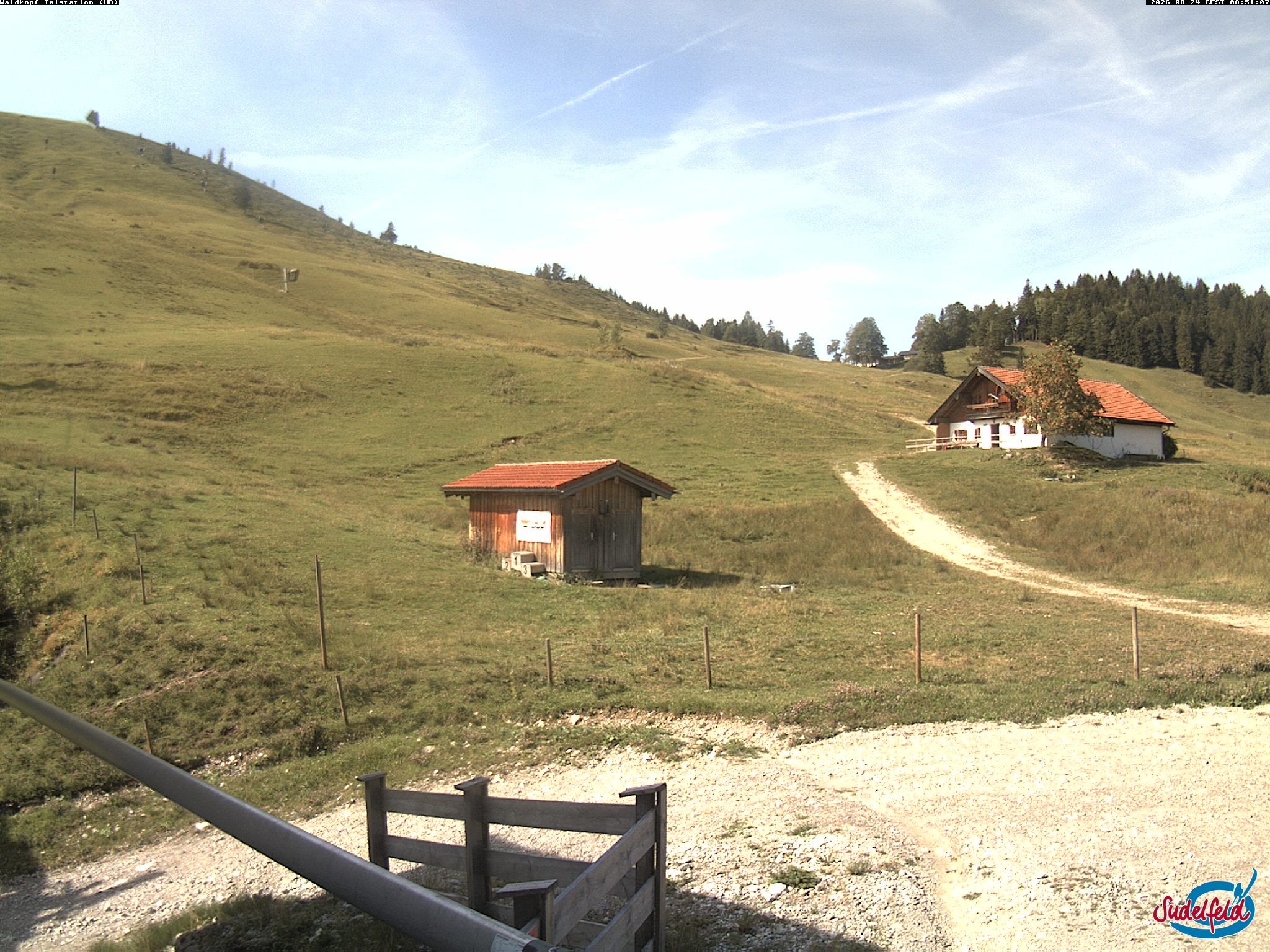 Archiv Foto Webcam Sudelfeld: Waldkopf Talstation