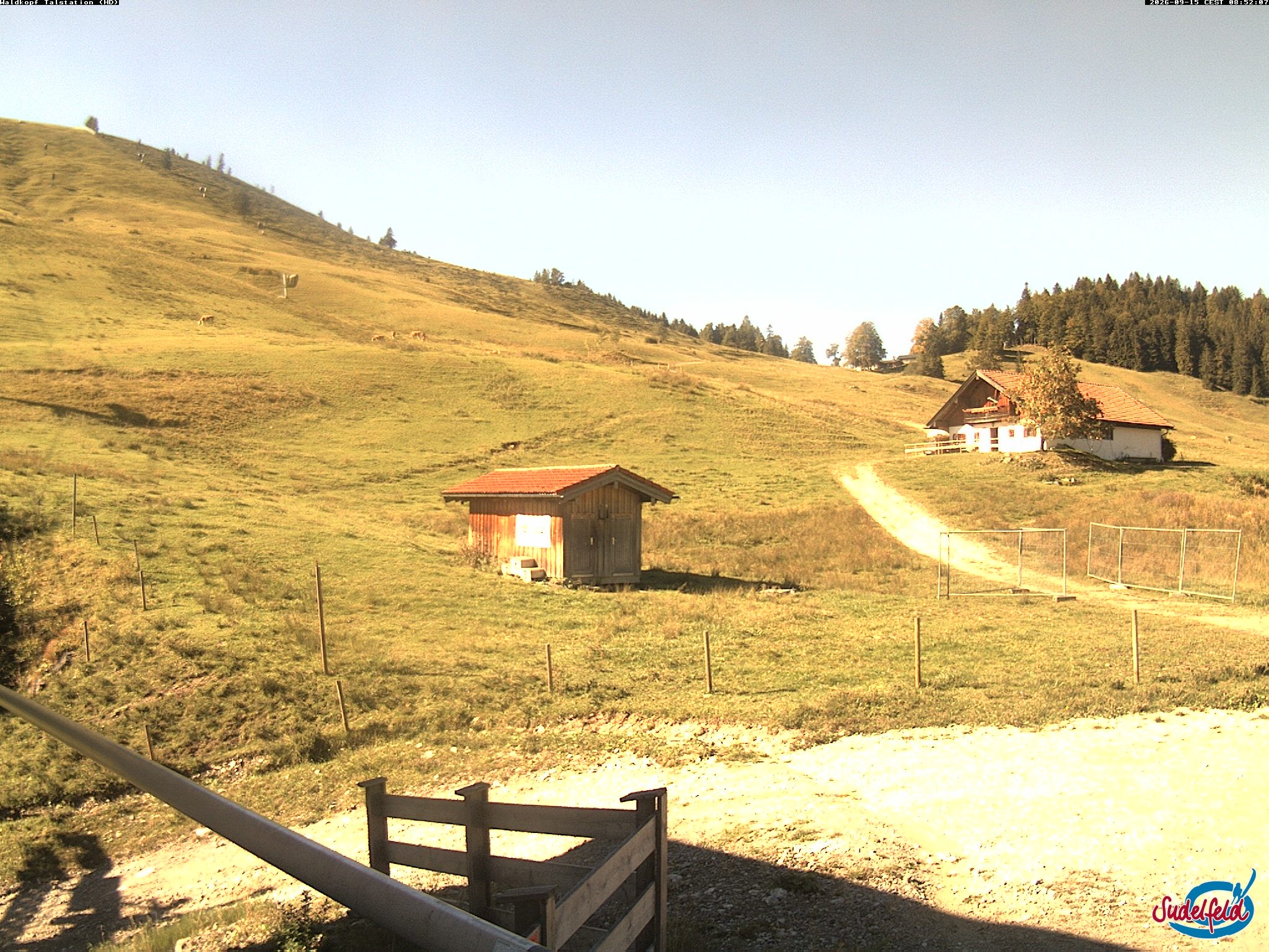 Archiv Foto Webcam Sudelfeld: Waldkopf Talstation