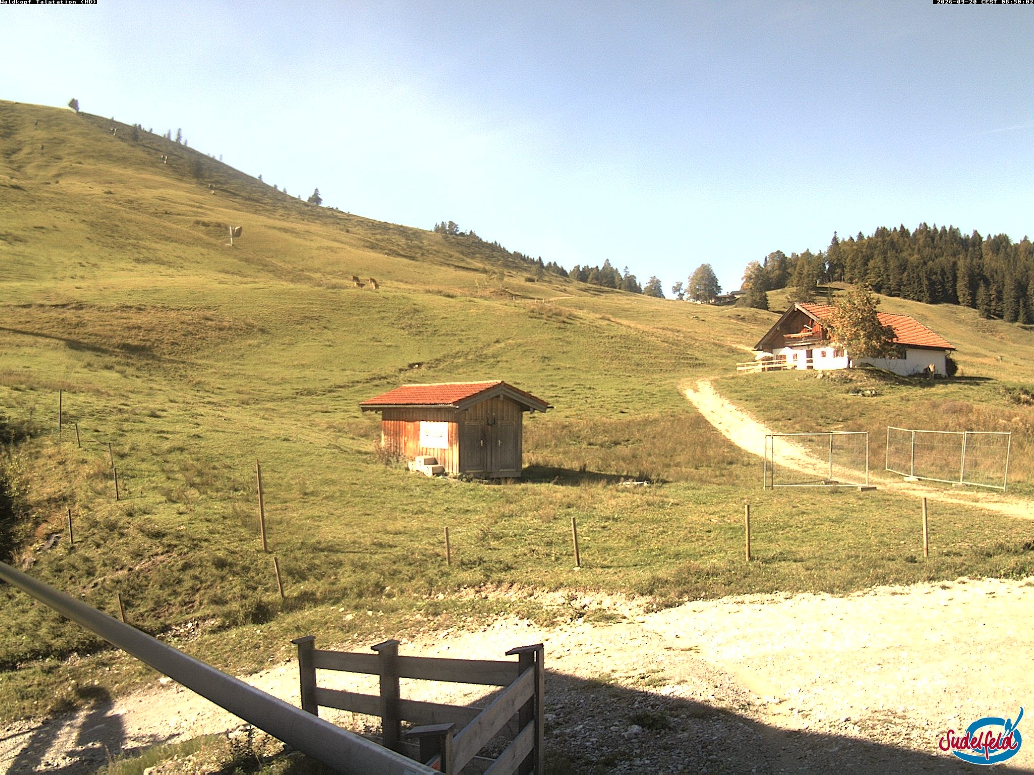 Archiv Foto Webcam Sudelfeld: Waldkopf Talstation