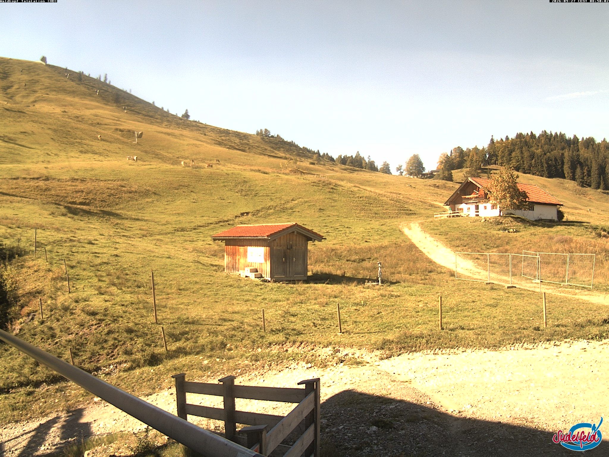 Archiv Foto Webcam Sudelfeld: Waldkopf Talstation