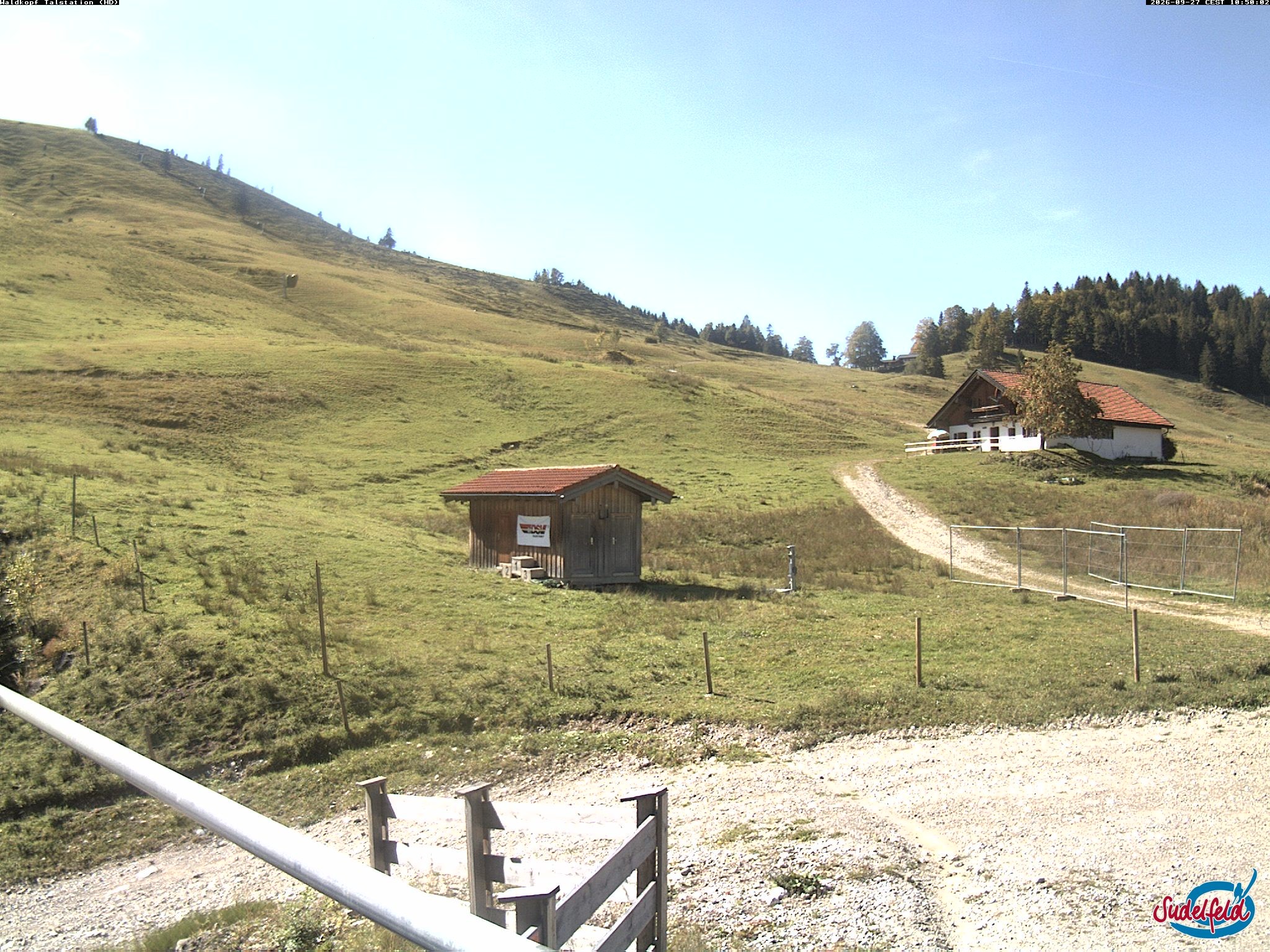 Archiv Foto Webcam Sudelfeld: Waldkopf Talstation