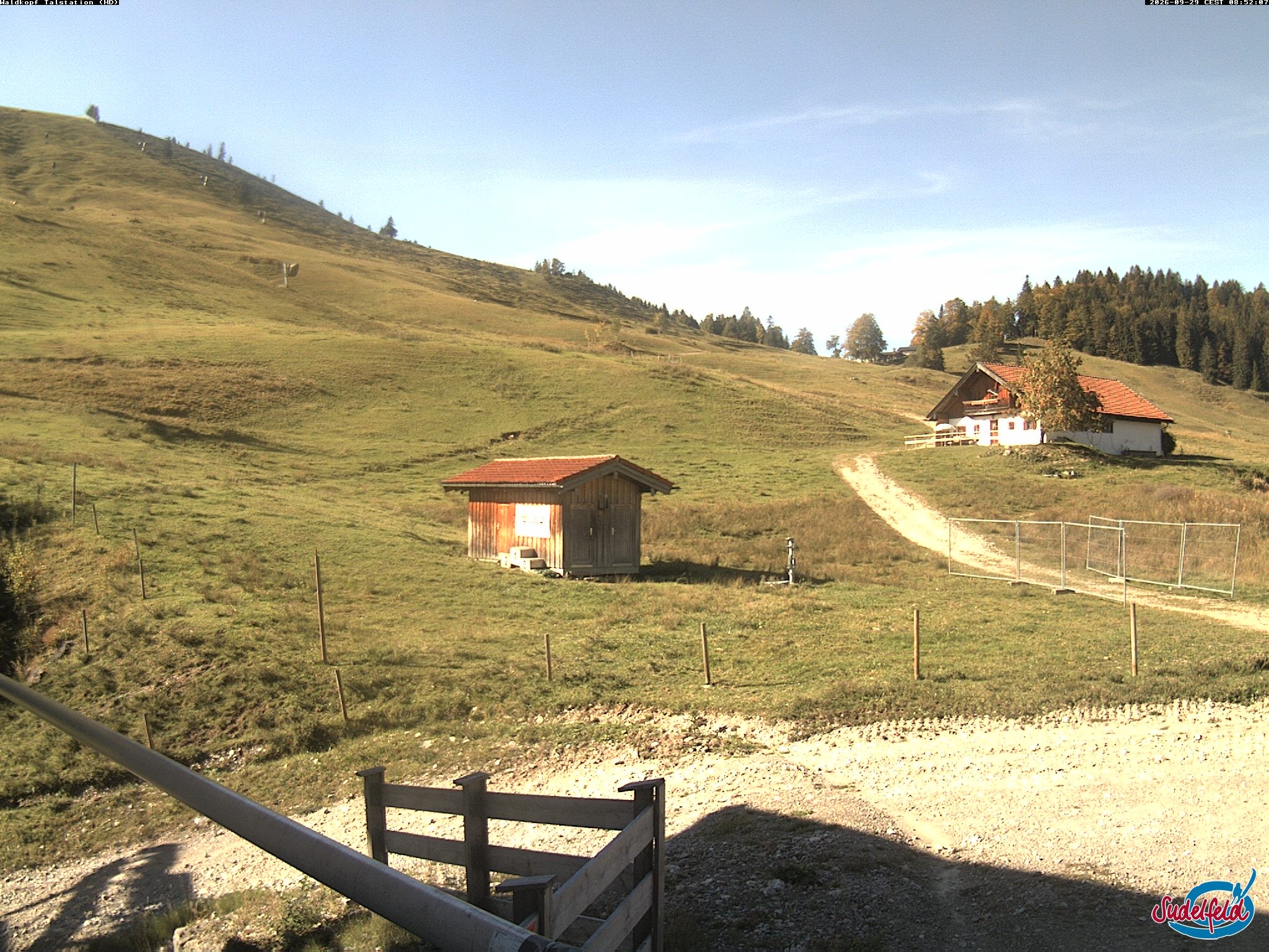 Archiv Foto Webcam Sudelfeld: Waldkopf Talstation