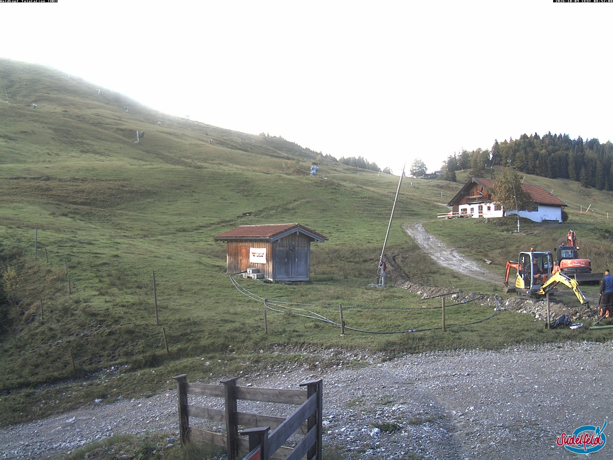 Archiv Foto Webcam Sudelfeld: Waldkopf Talstation