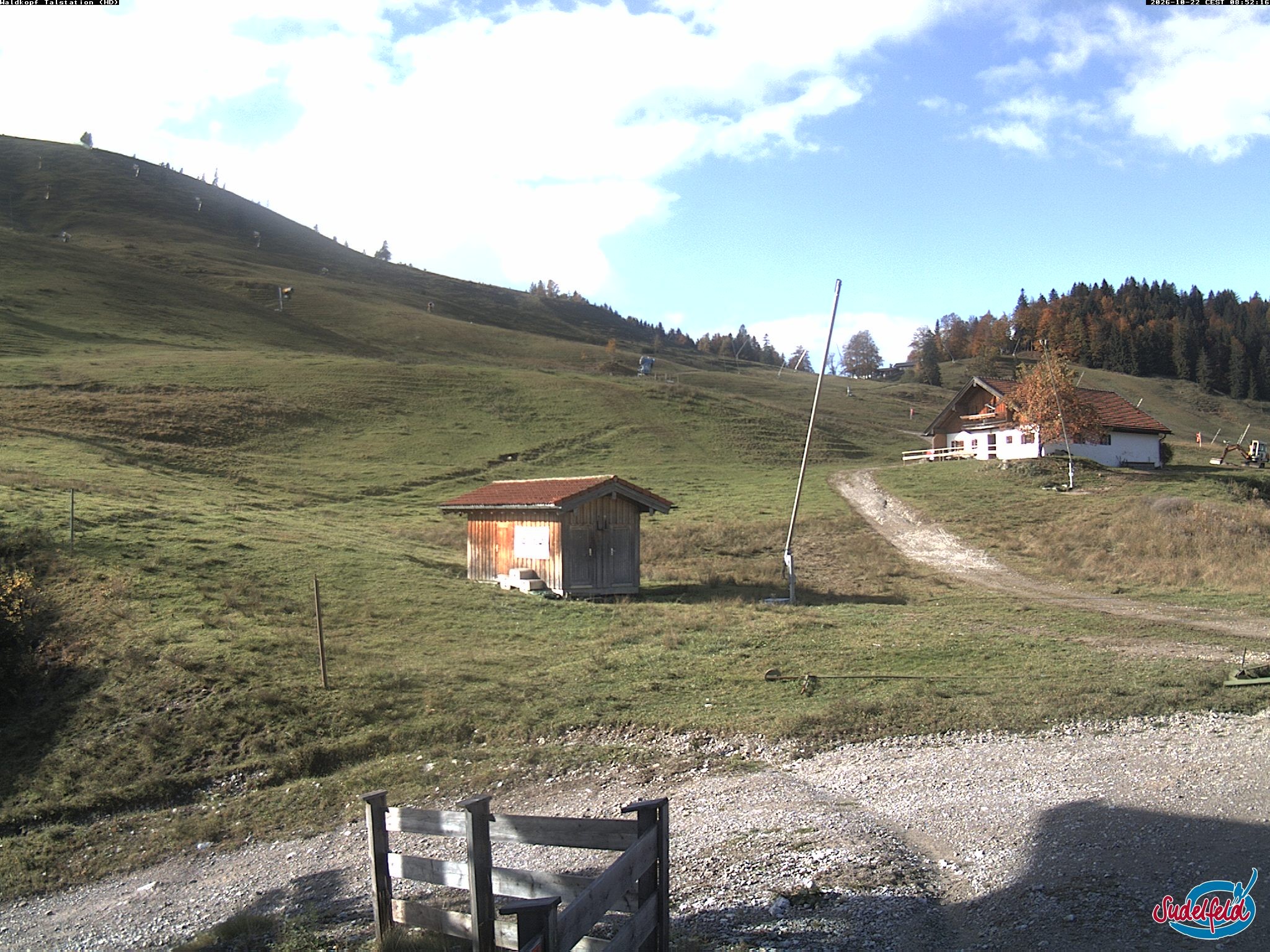 Archiv Foto Webcam Sudelfeld: Waldkopf Talstation