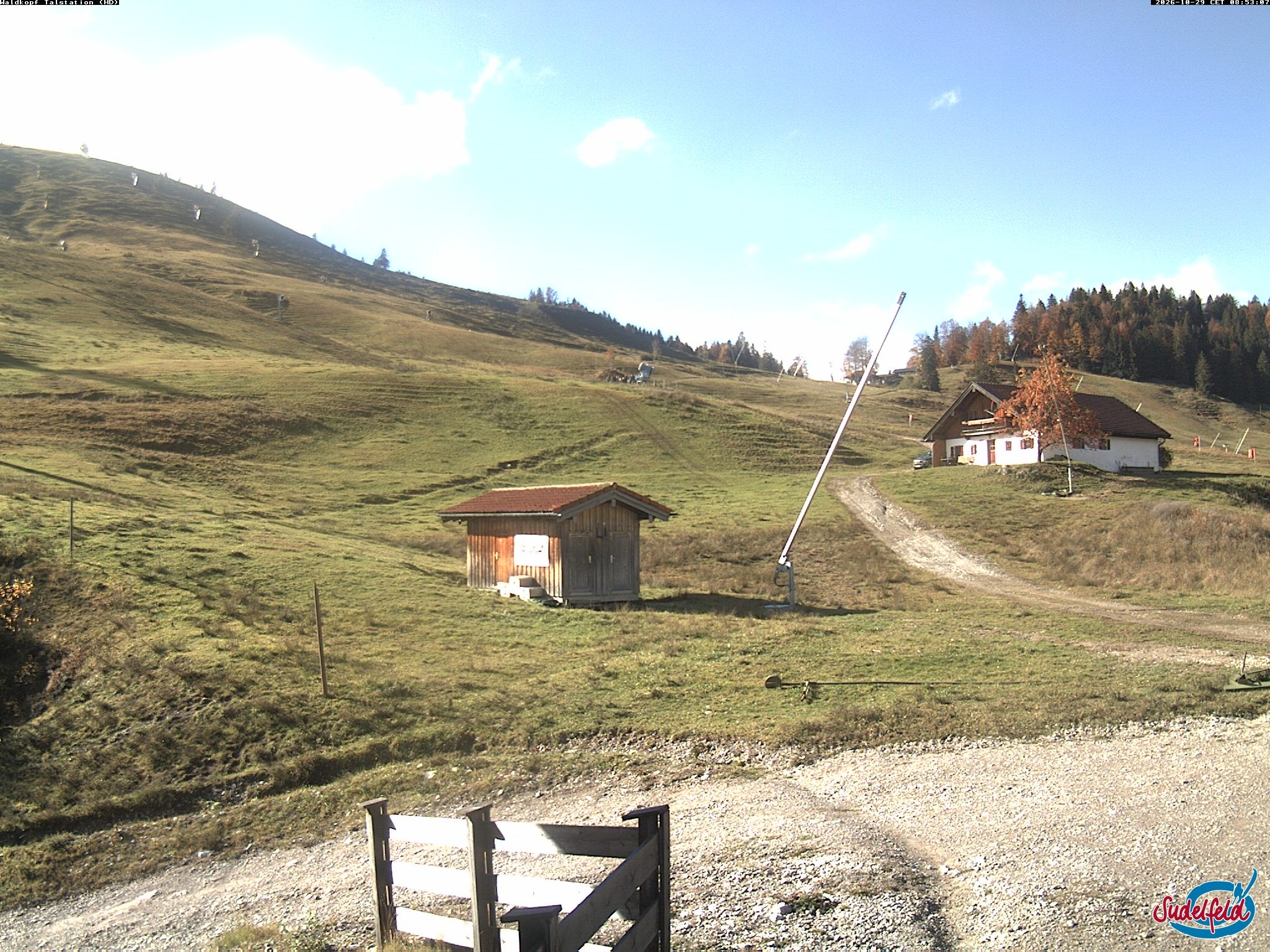 Archiv Foto Webcam Sudelfeld: Waldkopf Talstation