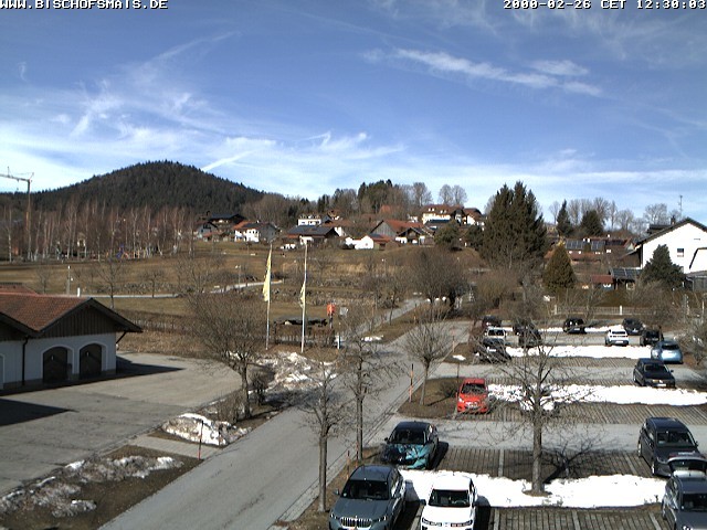 Archived image Webcam Bischofsmais: Town Hall