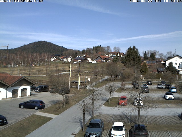 Archiv Foto Webcam Bischofsmais: Rathaus