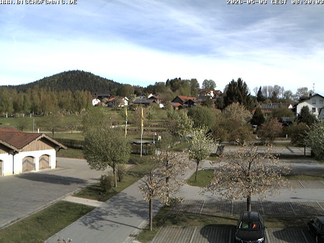 Archived image Webcam Bischofsmais: Town Hall