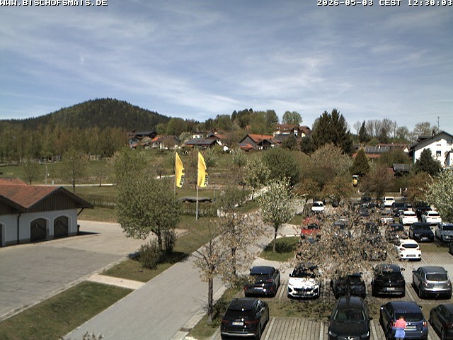 Archived image Webcam Bischofsmais: Town Hall