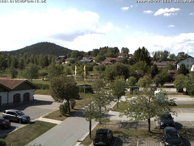 Archived image Webcam Bischofsmais: Town Hall