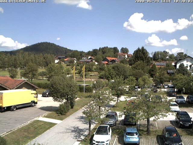 Archived image Webcam Bischofsmais: Town Hall