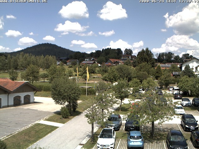 Archived image Webcam Bischofsmais: Town Hall