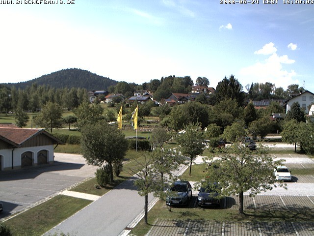 Archived image Webcam Bischofsmais: Town Hall
