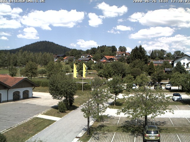 Archived image Webcam Bischofsmais: Town Hall