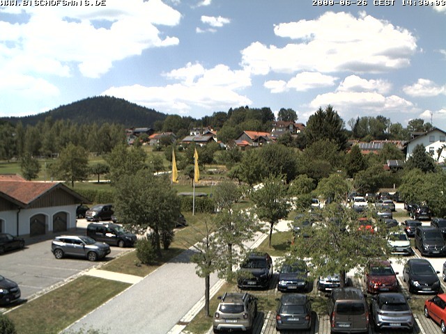 Archived image Webcam Bischofsmais: Town Hall
