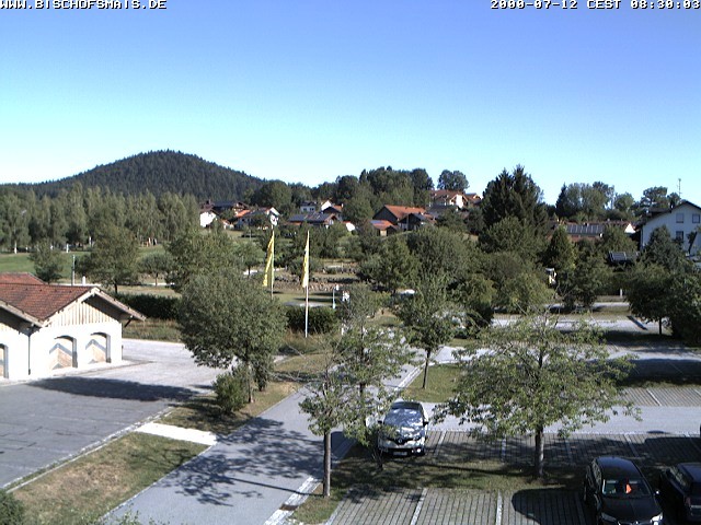 Archived image Webcam Bischofsmais: Town Hall
