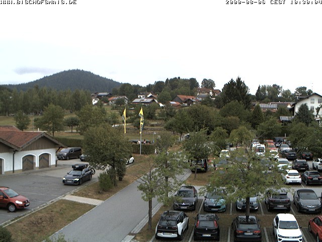 Archived image Webcam Bischofsmais: Town Hall