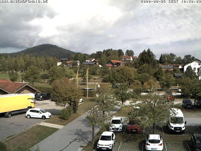 Archived image Webcam Bischofsmais: Town Hall