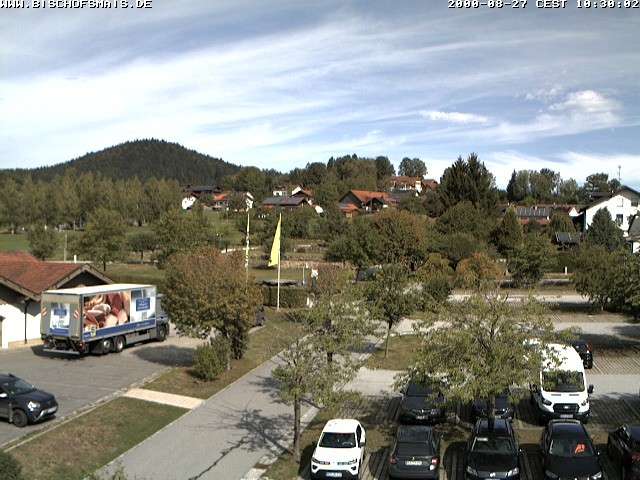Archiv Foto Webcam Bischofsmais: Rathaus