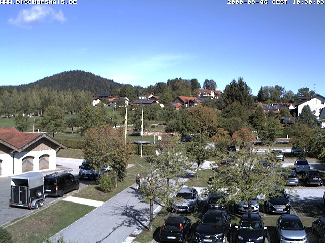 Archiv Foto Webcam Bischofsmais: Rathaus