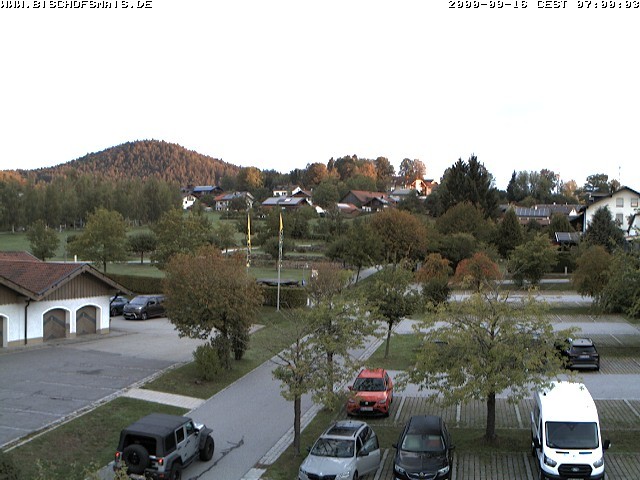Archived image Webcam Bischofsmais: Town Hall
