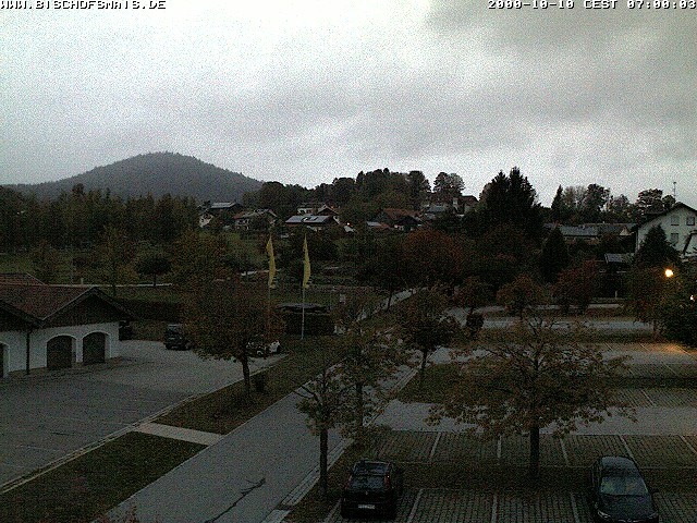 Archived image Webcam Bischofsmais: Town Hall
