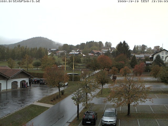 Archived image Webcam Bischofsmais: Town Hall