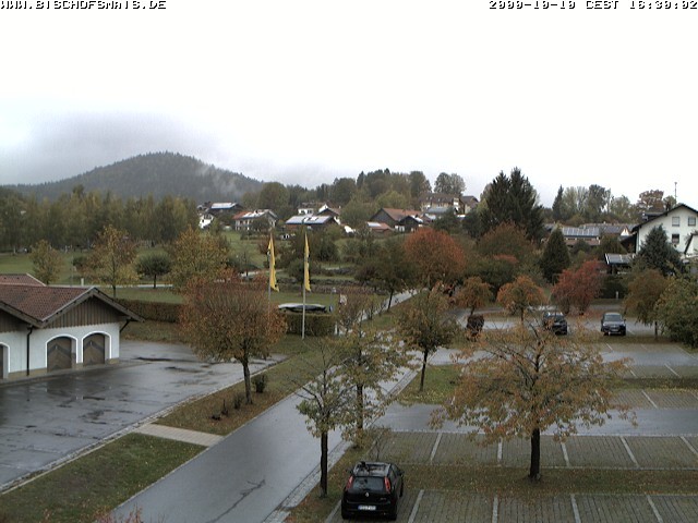 Archived image Webcam Bischofsmais: Town Hall