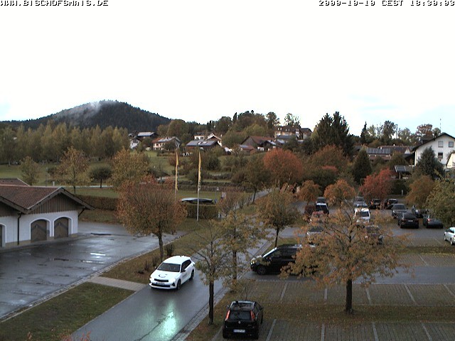 Archived image Webcam Bischofsmais: Town Hall