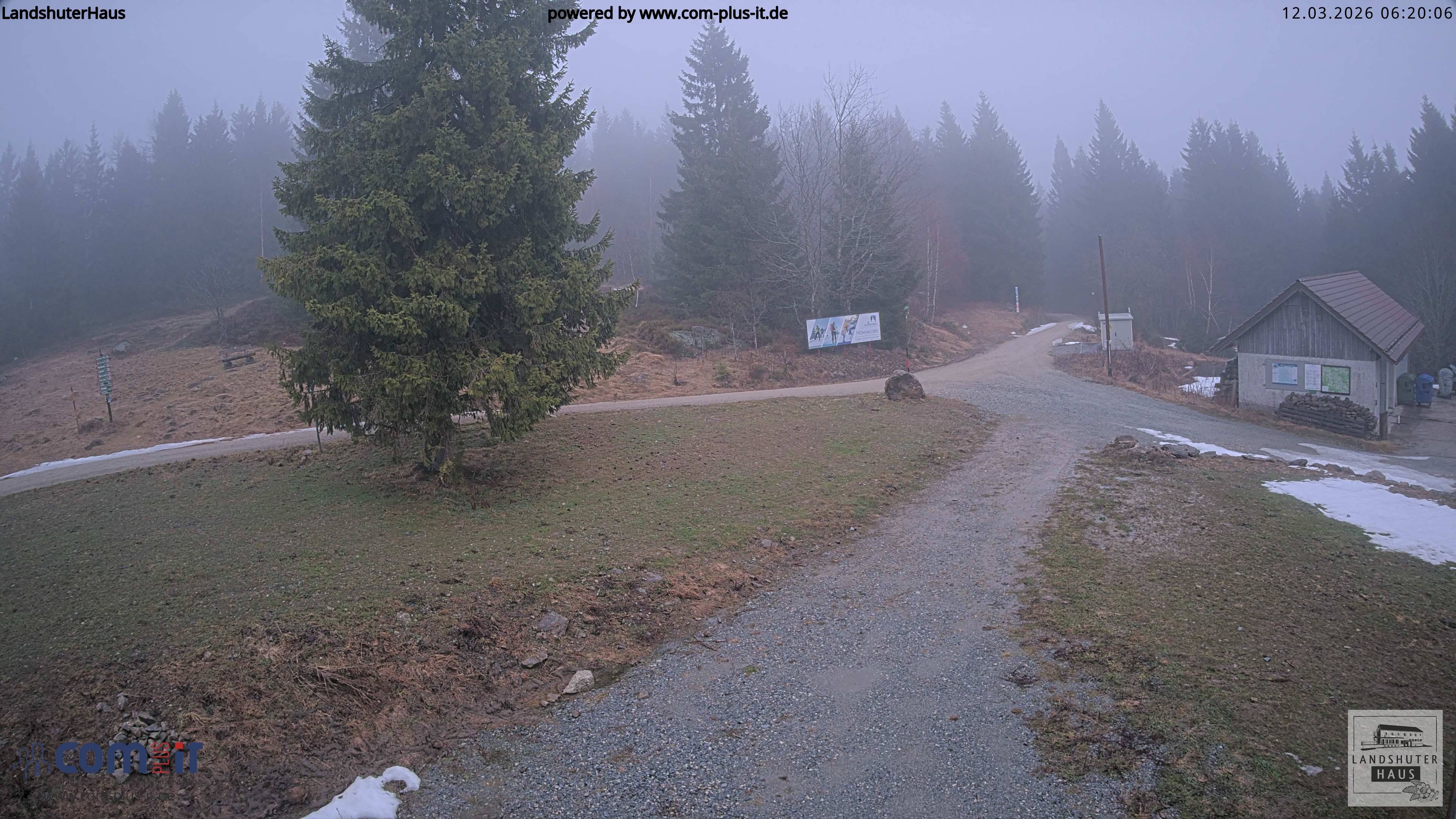 Archiv Foto Webcam Landshuter Haus in Oberbreitenau bei Bischofsmais