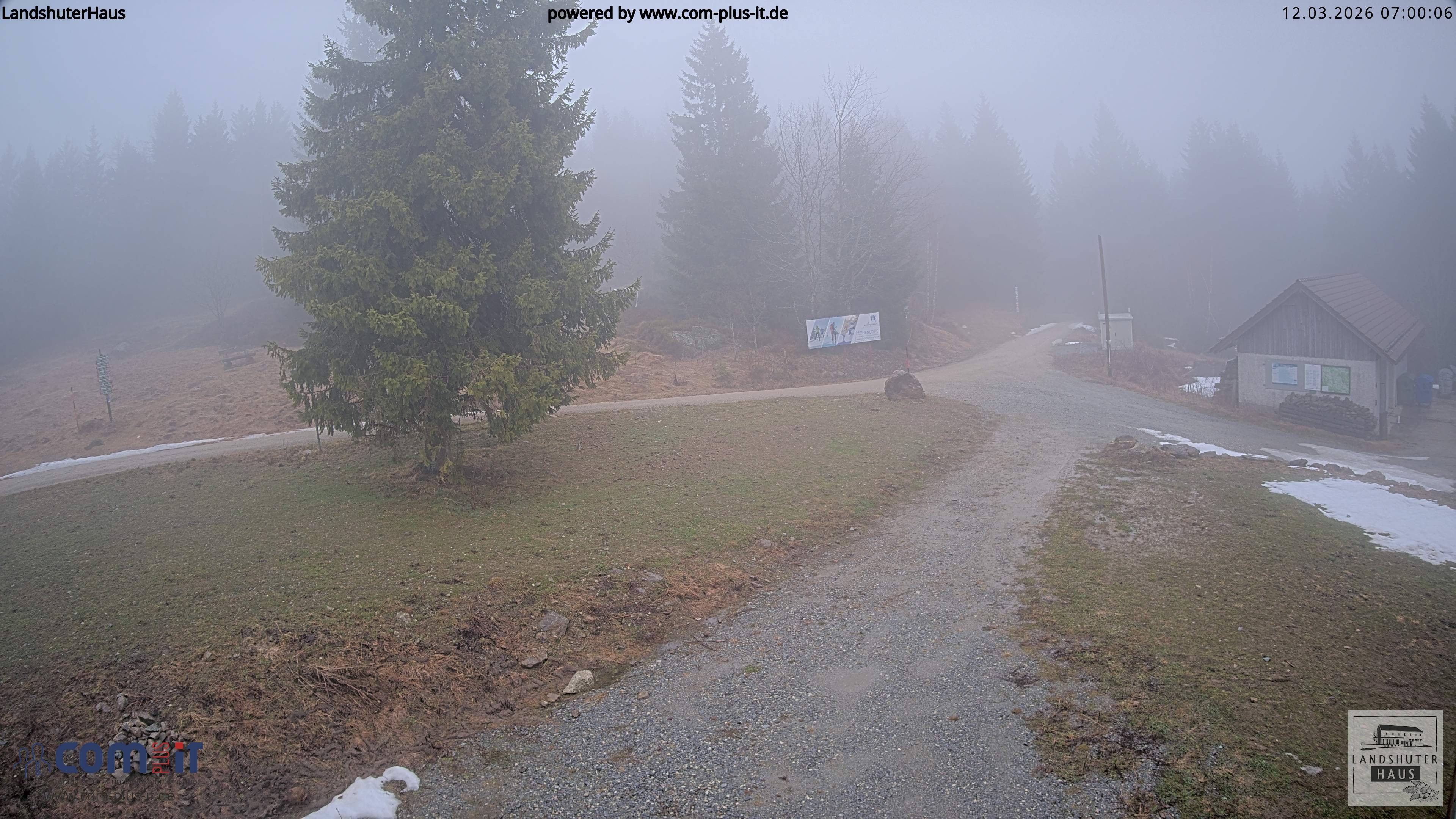 Archiv Foto Webcam Landshuter Haus in Oberbreitenau bei Bischofsmais