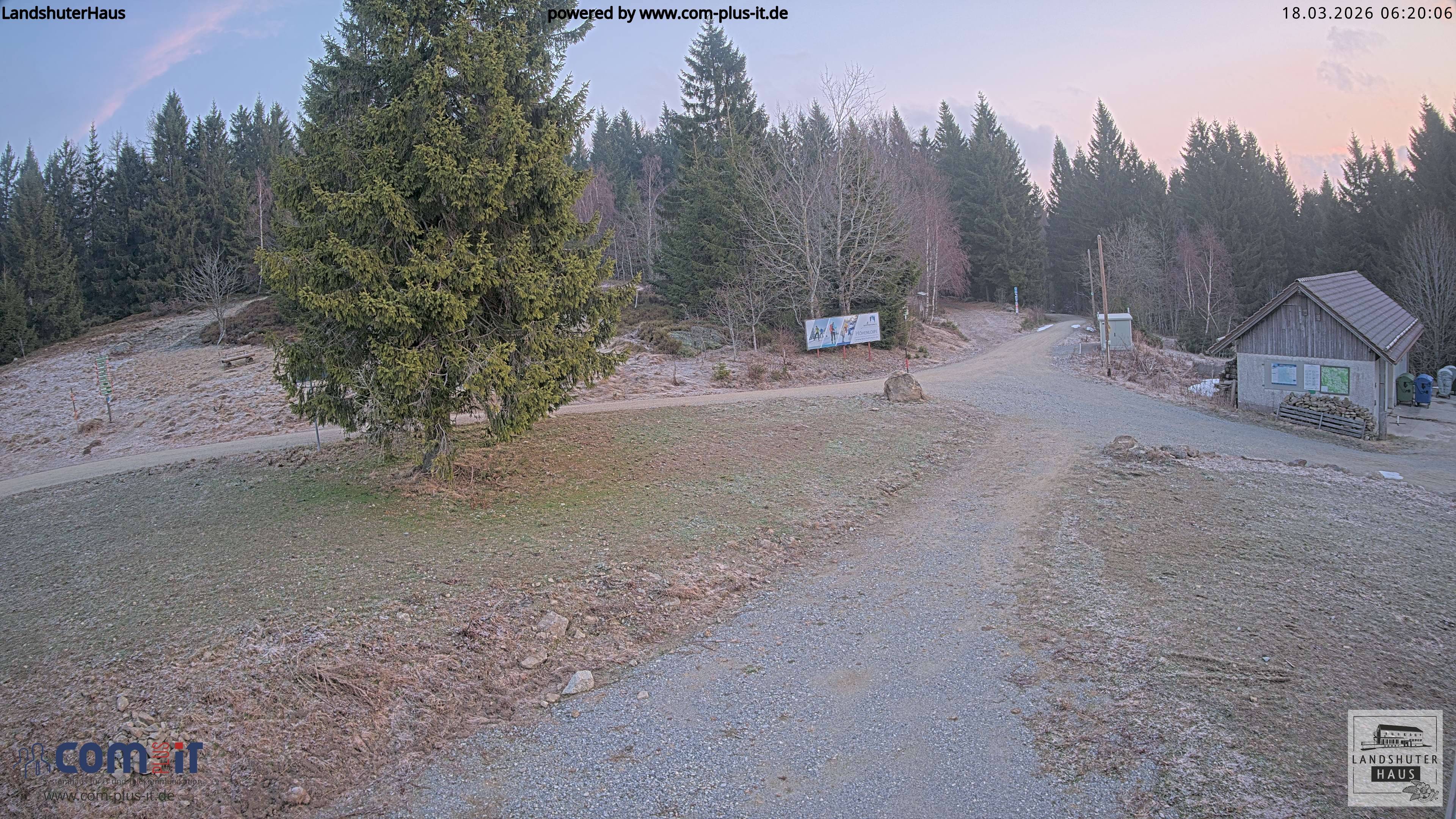 Archiv Foto Webcam Landshuter Haus in Oberbreitenau bei Bischofsmais