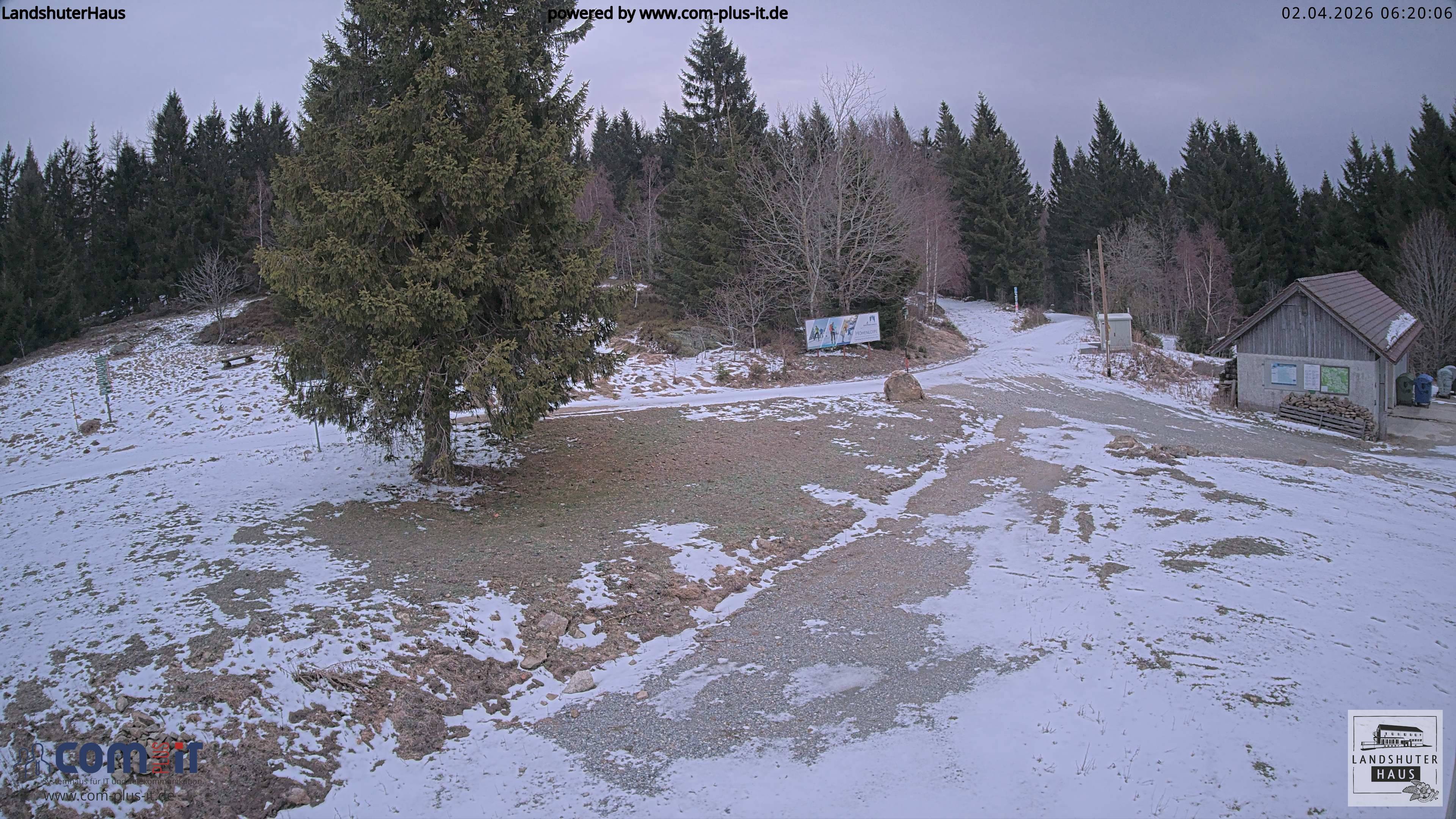 Archiv Foto Webcam Landshuter Haus in Oberbreitenau bei Bischofsmais