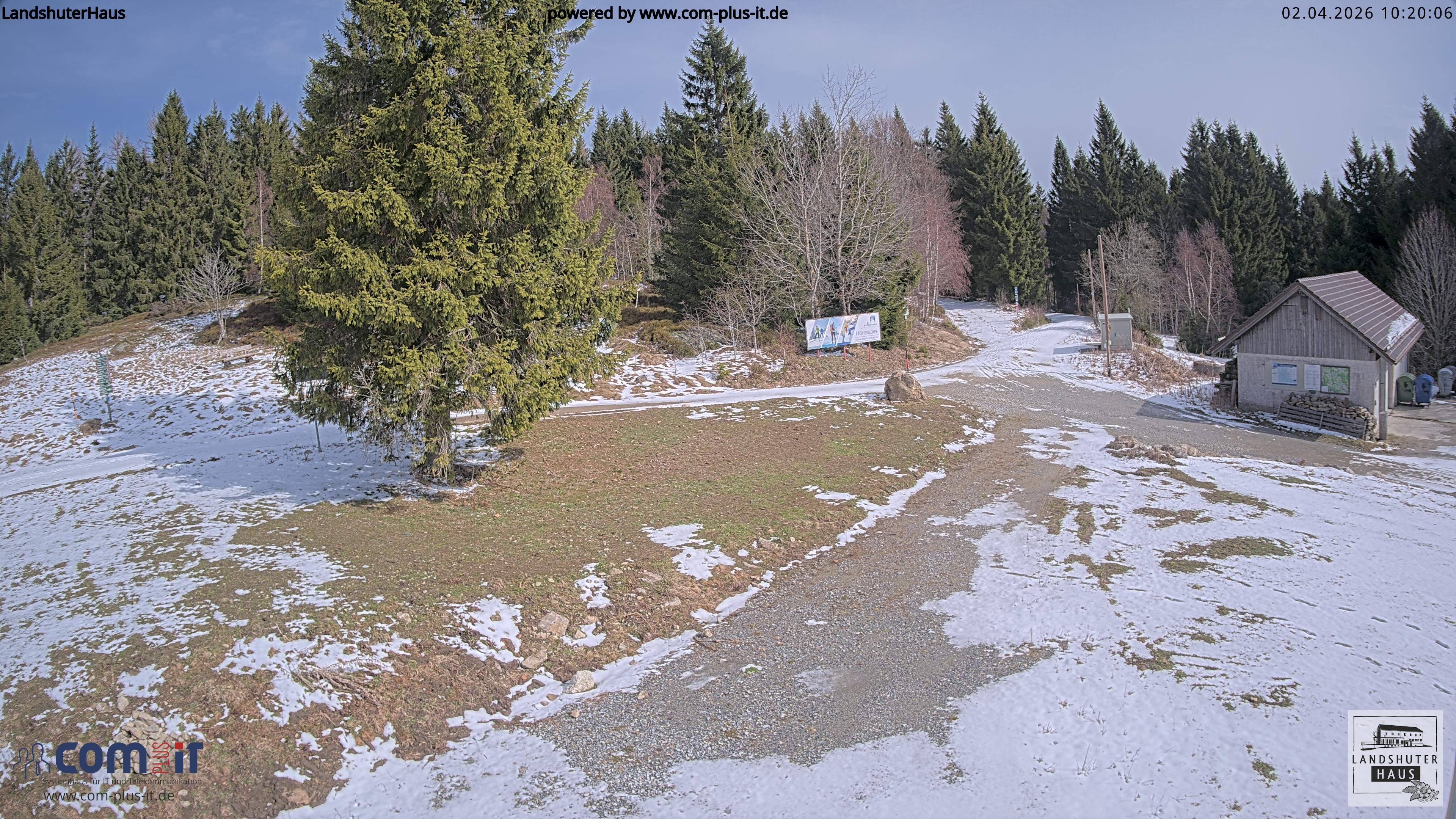 Archiv Foto Webcam Landshuter Haus in Oberbreitenau bei Bischofsmais