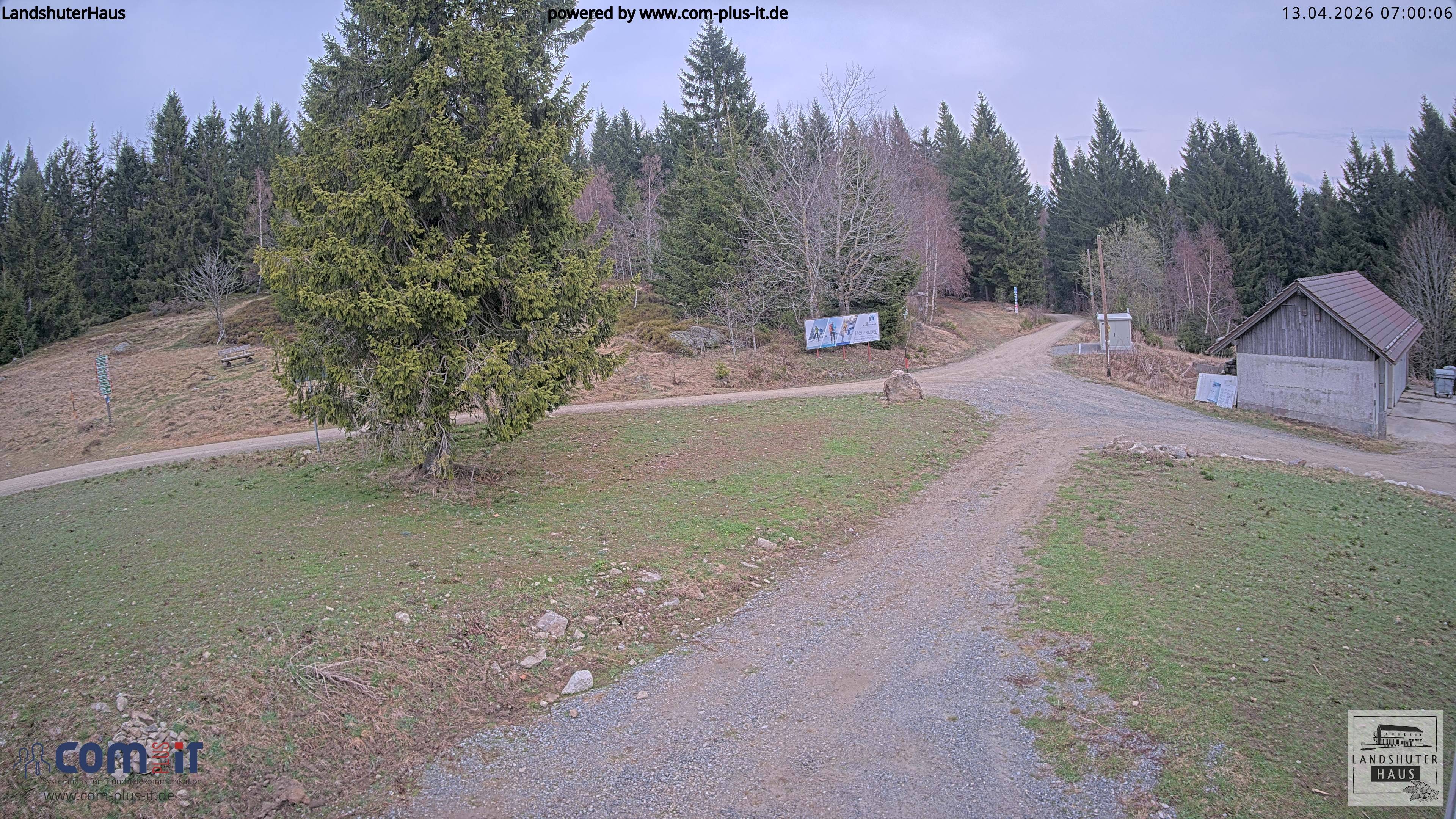 Archiv Foto Webcam Landshuter Haus in Oberbreitenau bei Bischofsmais