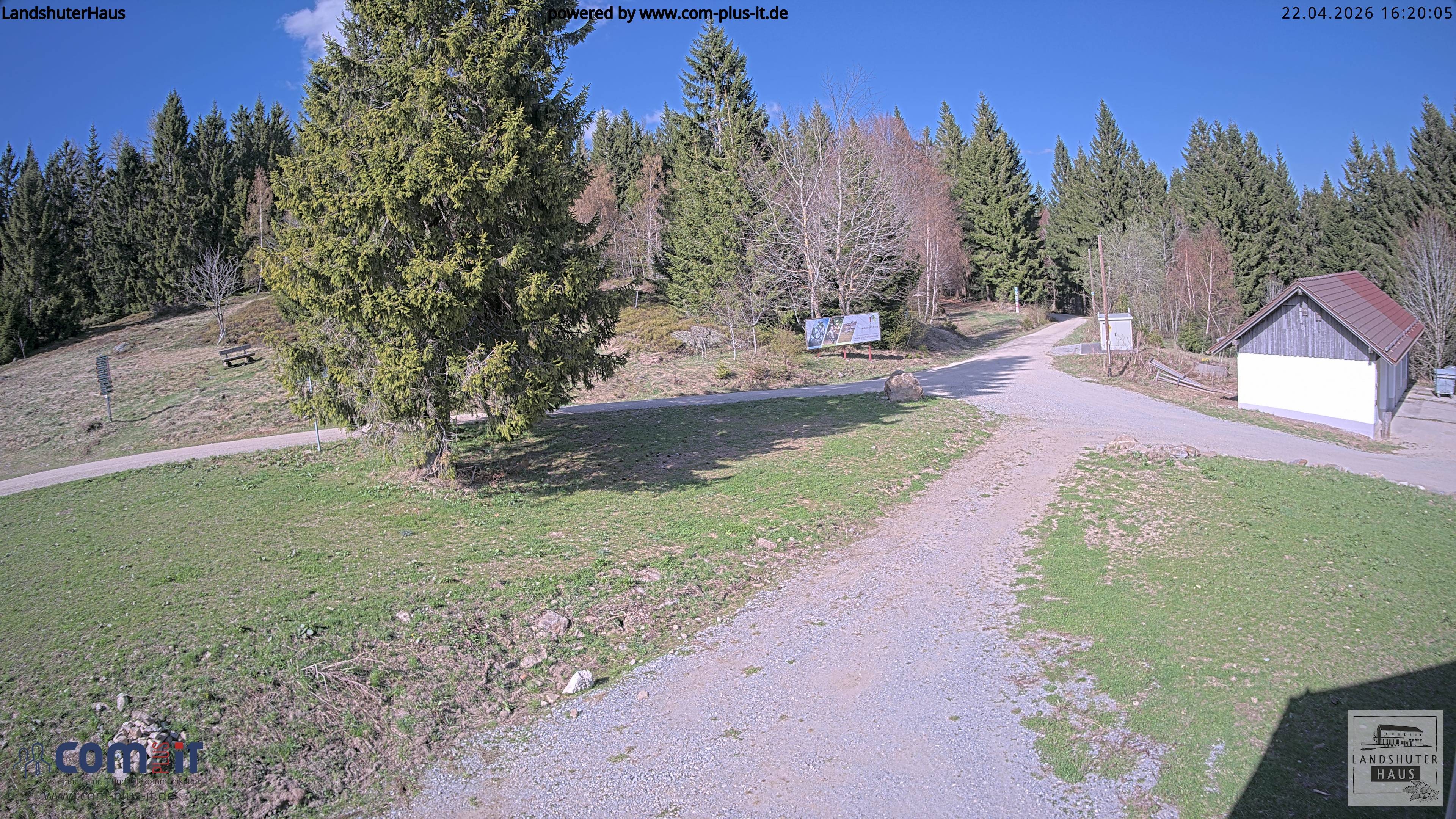 Archiv Foto Webcam Landshuter Haus in Oberbreitenau bei Bischofsmais