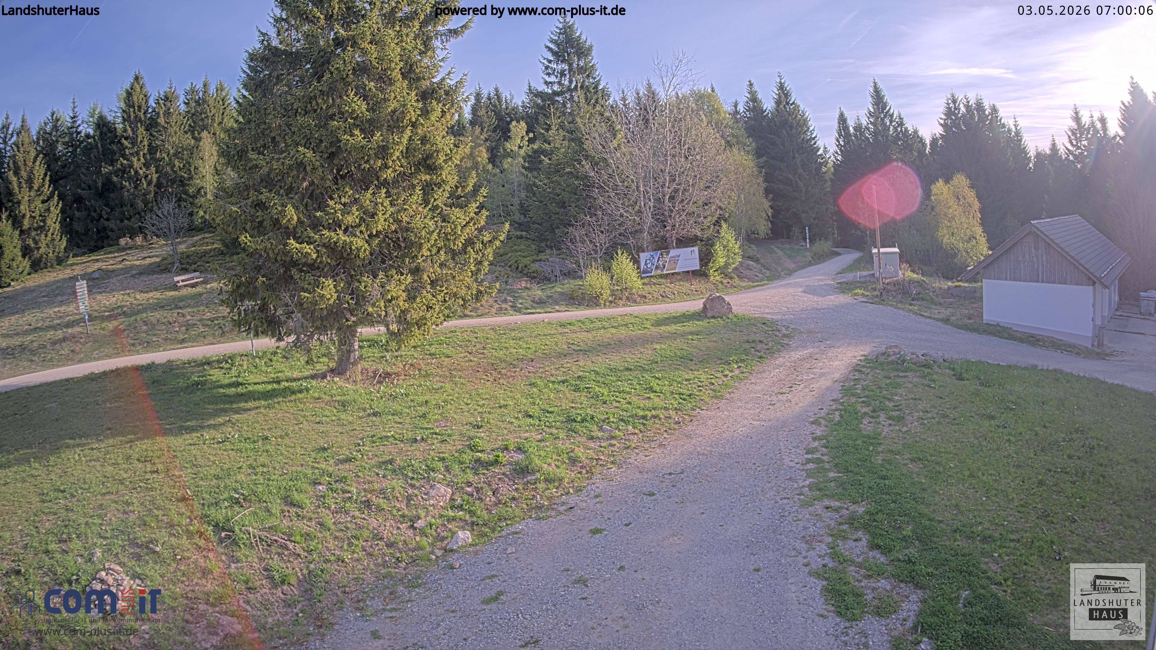 Archiv Foto Webcam Landshuter Haus in Oberbreitenau bei Bischofsmais