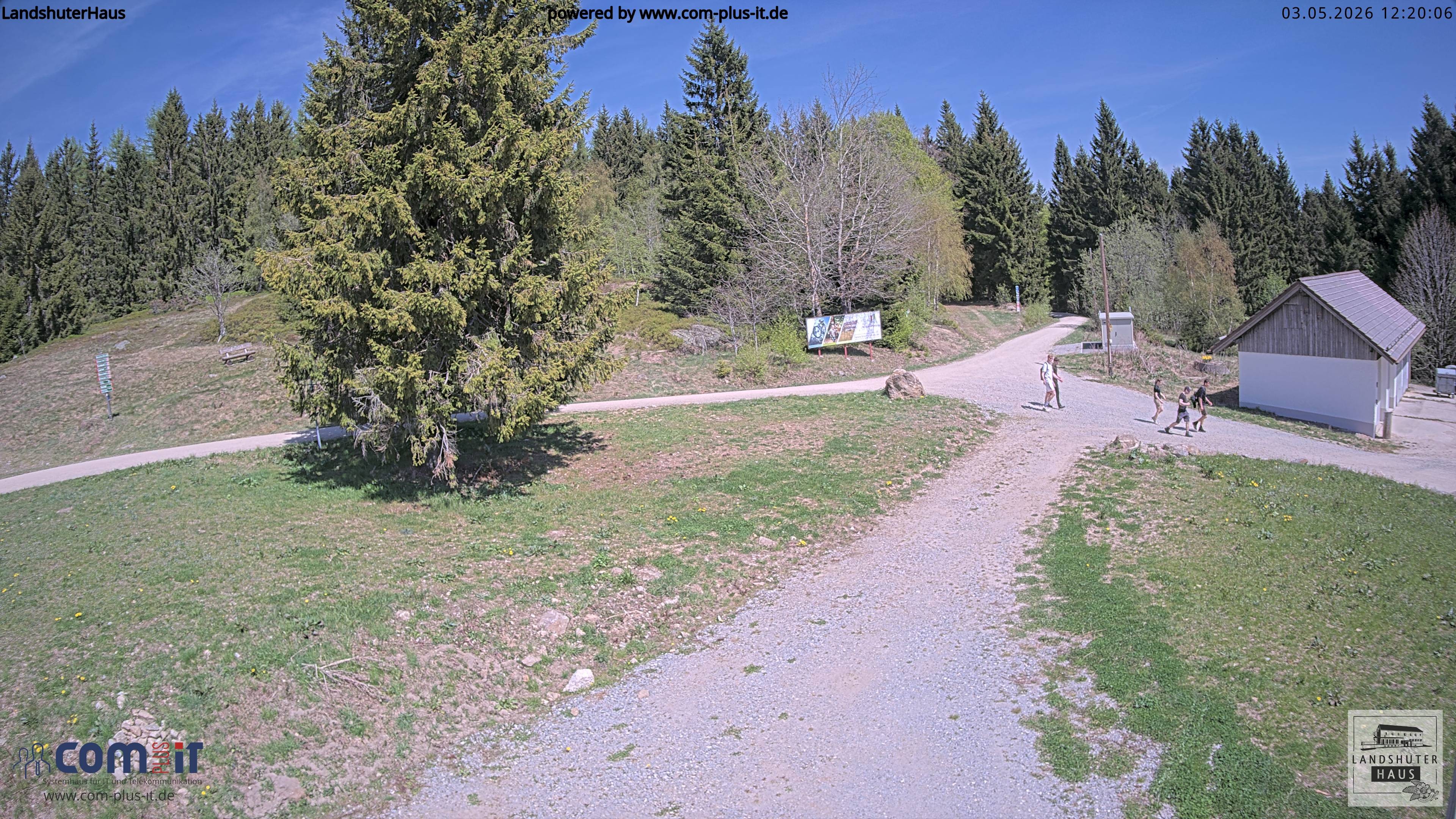 Archiv Foto Webcam Landshuter Haus in Oberbreitenau bei Bischofsmais