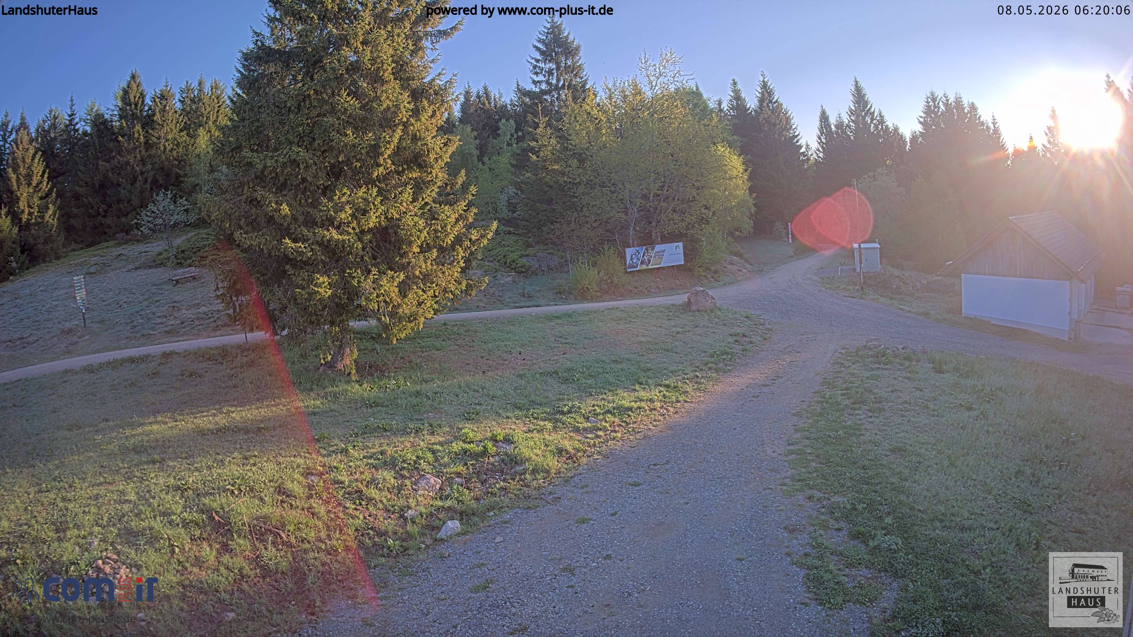 Archiv Foto Webcam Landshuter Haus in Oberbreitenau bei Bischofsmais
