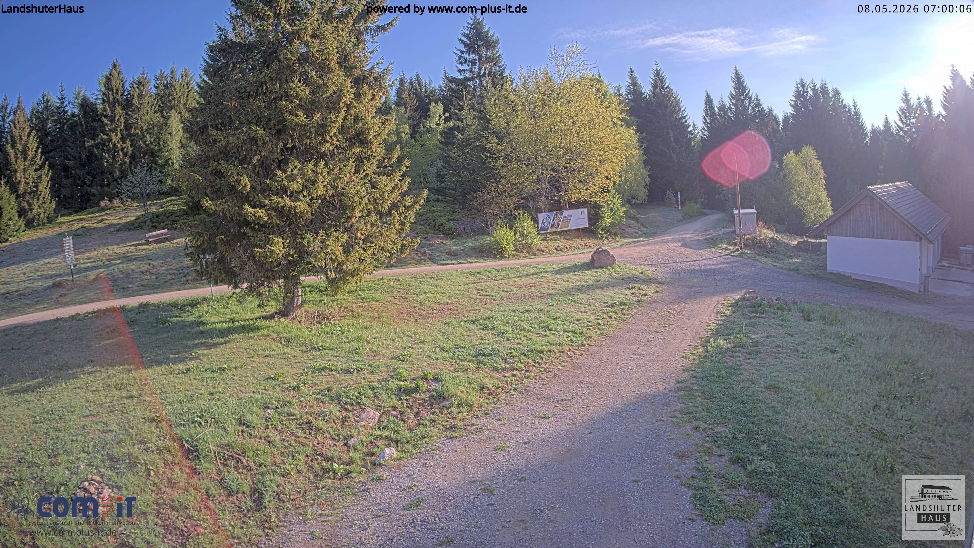 Archiv Foto Webcam Landshuter Haus in Oberbreitenau bei Bischofsmais