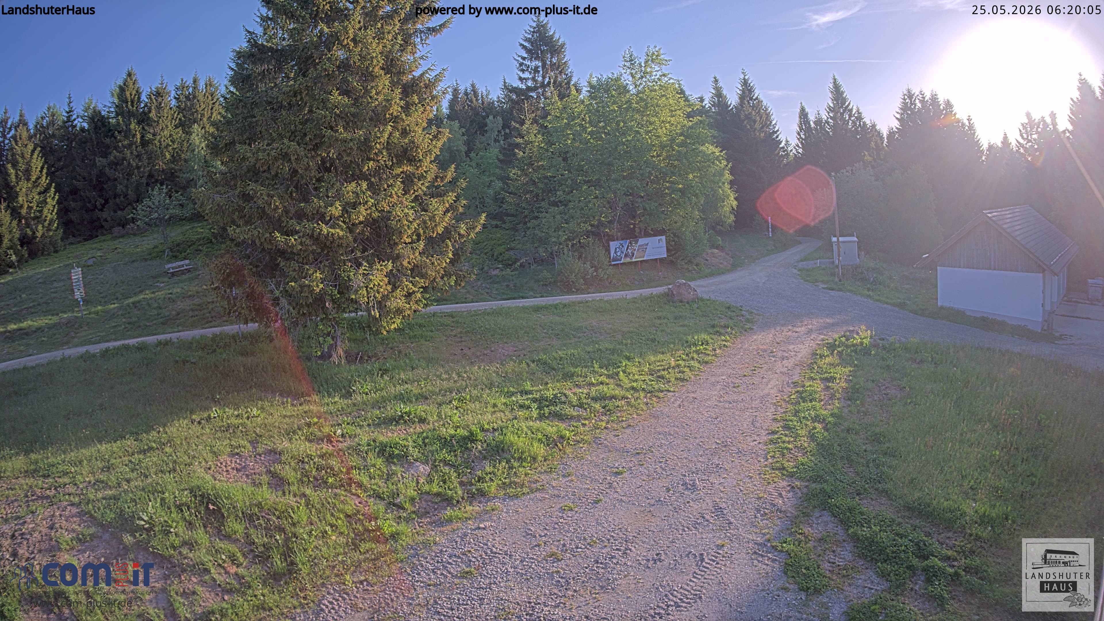 Archiv Foto Webcam Landshuter Haus in Oberbreitenau bei Bischofsmais