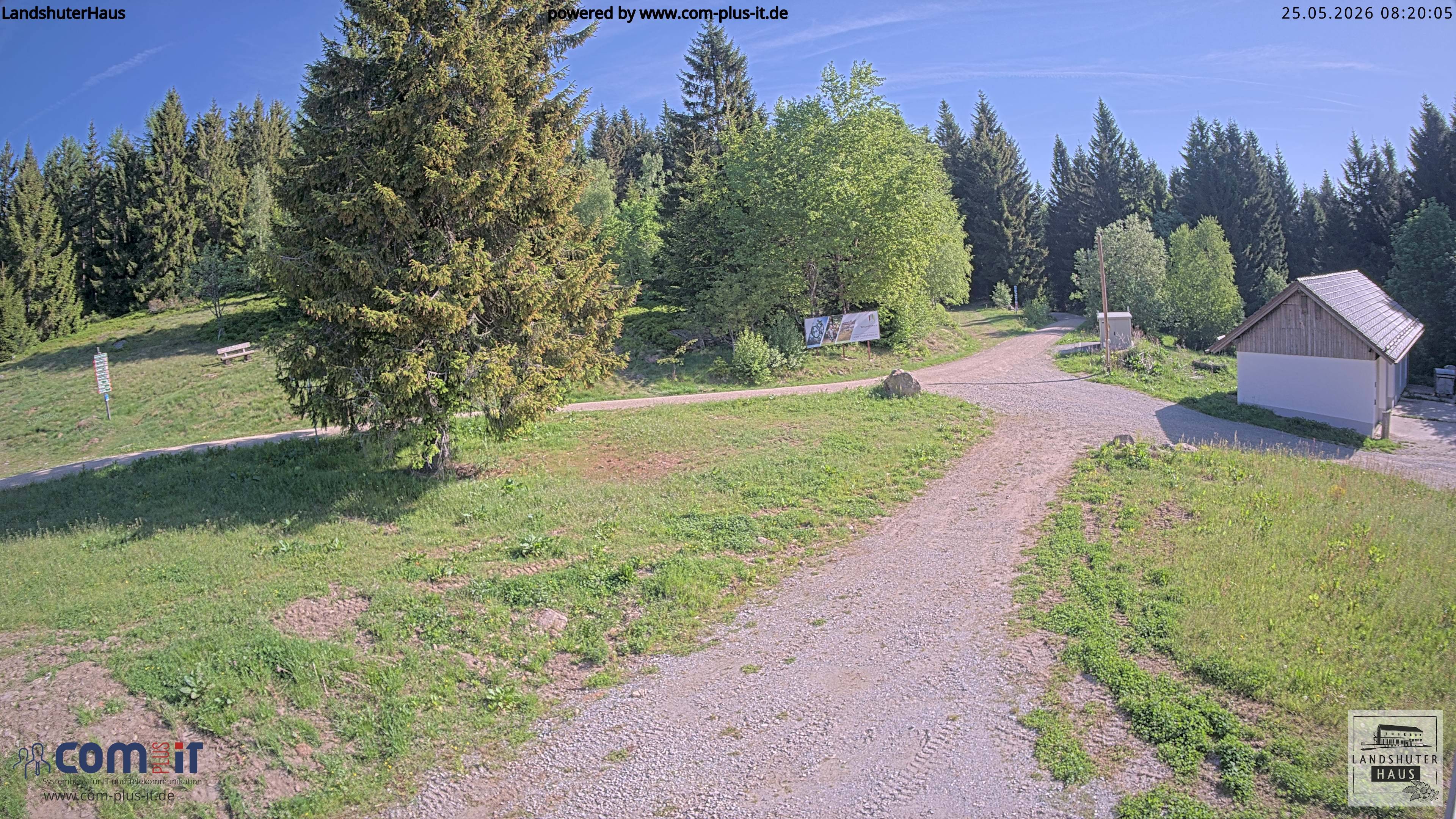 Archiv Foto Webcam Landshuter Haus in Oberbreitenau bei Bischofsmais